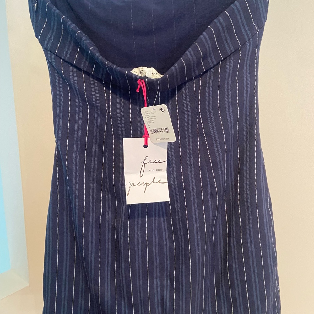 Free People NWT stripedMini Dress